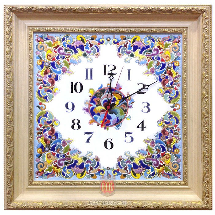 Часы декоративные в багете С-5016 (58х58 см)