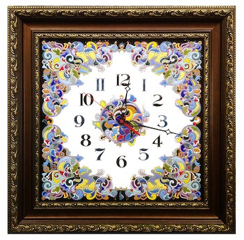 Часы декоративные в багете С-5017 (58х58 см)